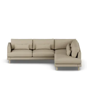 Bredhult sofa - Same Sand 6672-white-oiled oak, 3-seater A1 - 1898