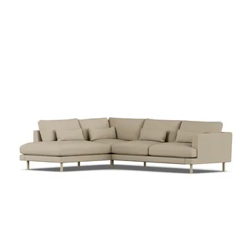 Bredhult sofa - Same Sand 6672-white-oiled oak, 3-seater A2 - 1898