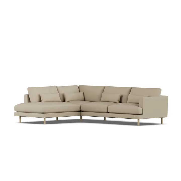 Bredhult sofa - Same Sand 6672-white-oiled oak, 3-seater A2 - 1898