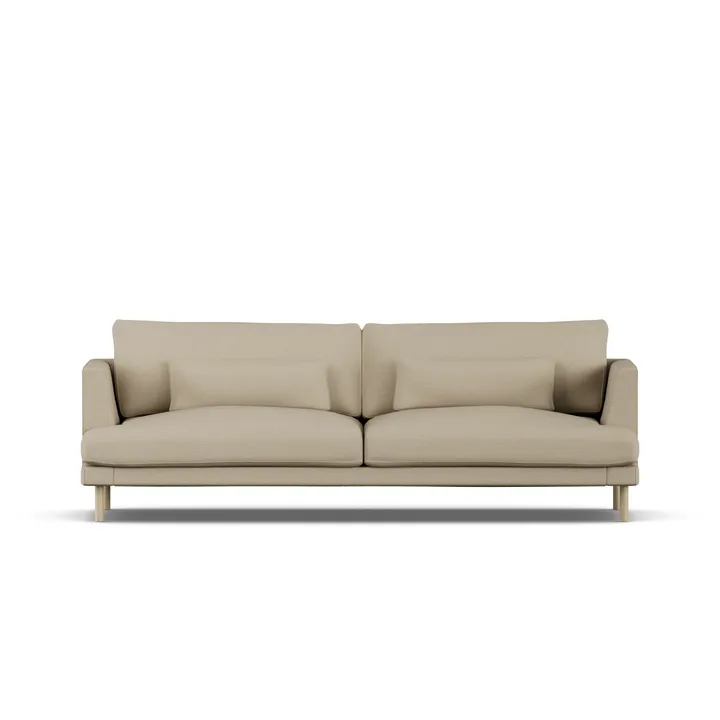 Bredhult sofa - Same Sand 6672-white-oiled oak, 3-seater - 1898