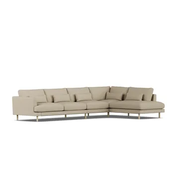Bredhult sofa - Same Sand 6672-white-oiled oak, 4-seater B1 - 1898