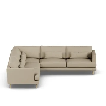 Bredhult sofa - Same Sand 6672-white-oiled oak, corner sofa F - 1898