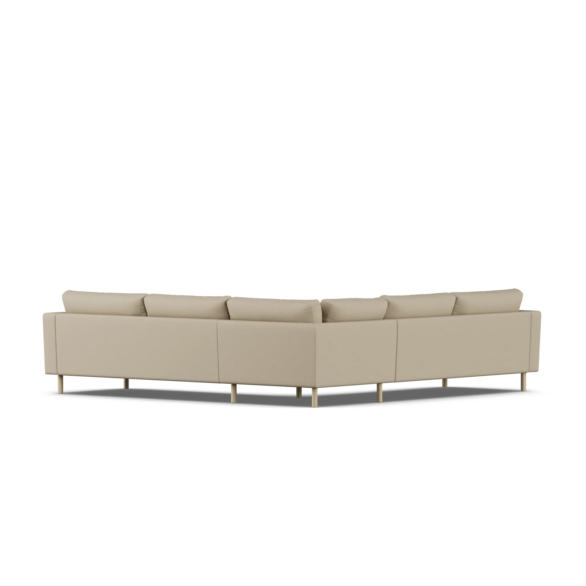 Bredhult sofa, Same Sand 6672-white-oiled oak, corner sofa F 1898