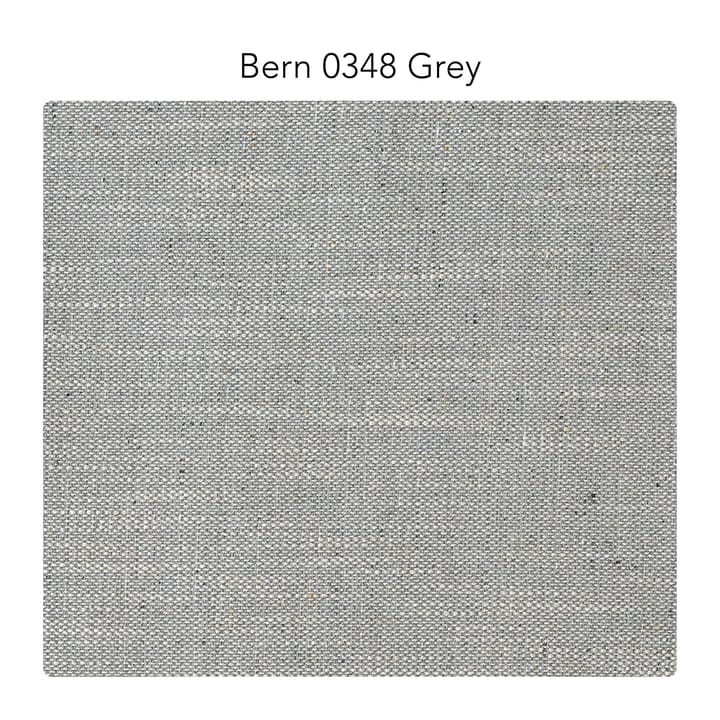 Bredhult Soffa - 3-seat fabric bern 0348 grey. White oiled oak legs - 1898