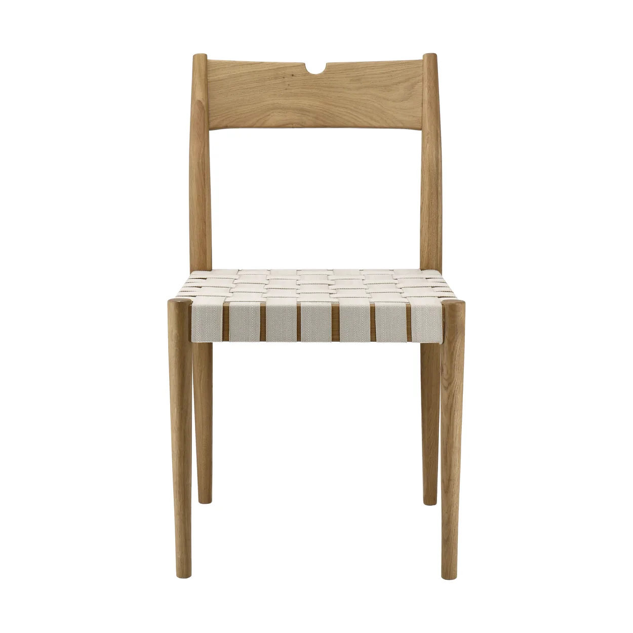 1898 Ekeryd dining chair Webbing-laquered oak | Scandinavian Design | Chairs | Beige
