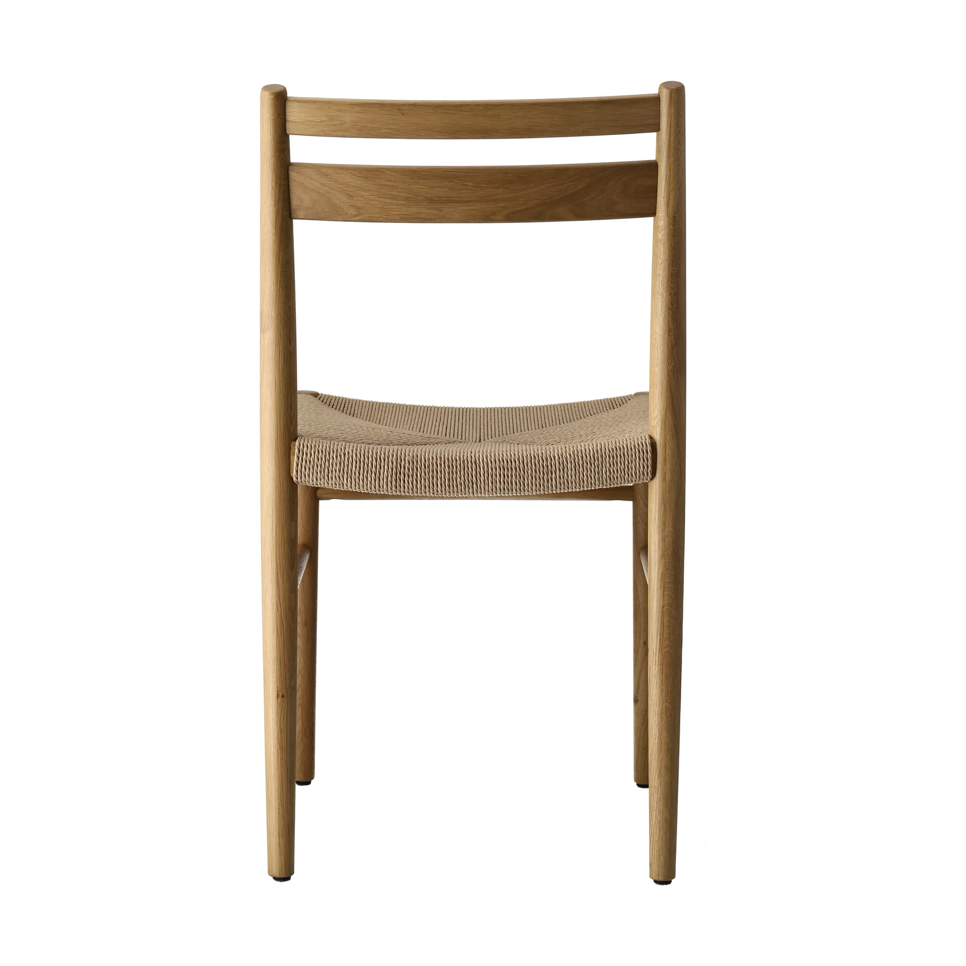 Fridhem dining chair, Lacquered oak-natural weave, 2-pack 1898
