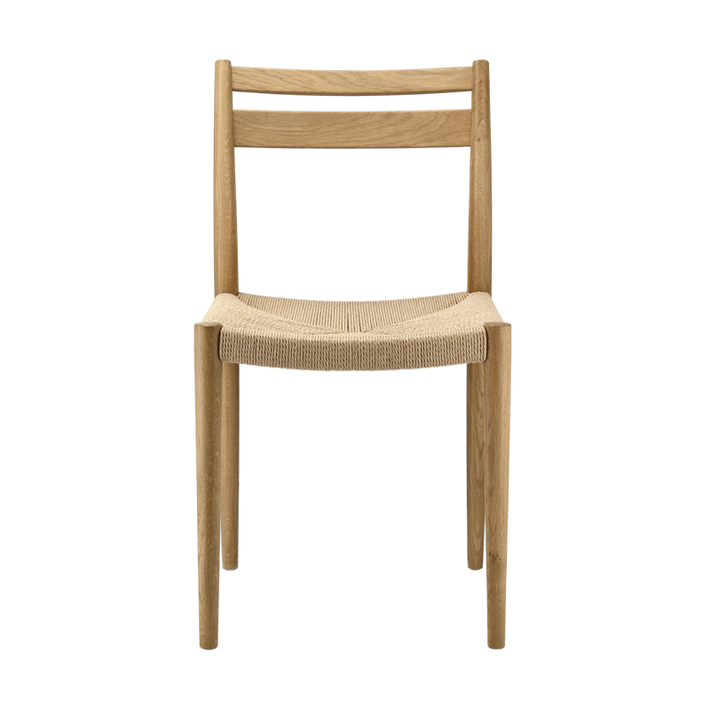 1898 Fridhem dining chair Papercord-laquered oak