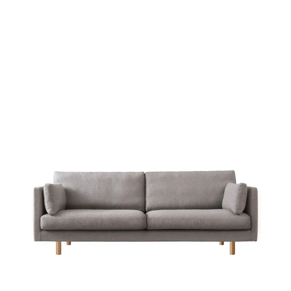 Haga 3-seater sofa, Main line flax 26 camden-light oak 1898