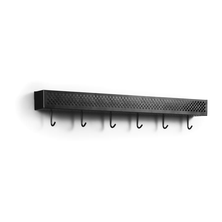 Hissö coat rack 80 cm 6 hooks - Black - 1898