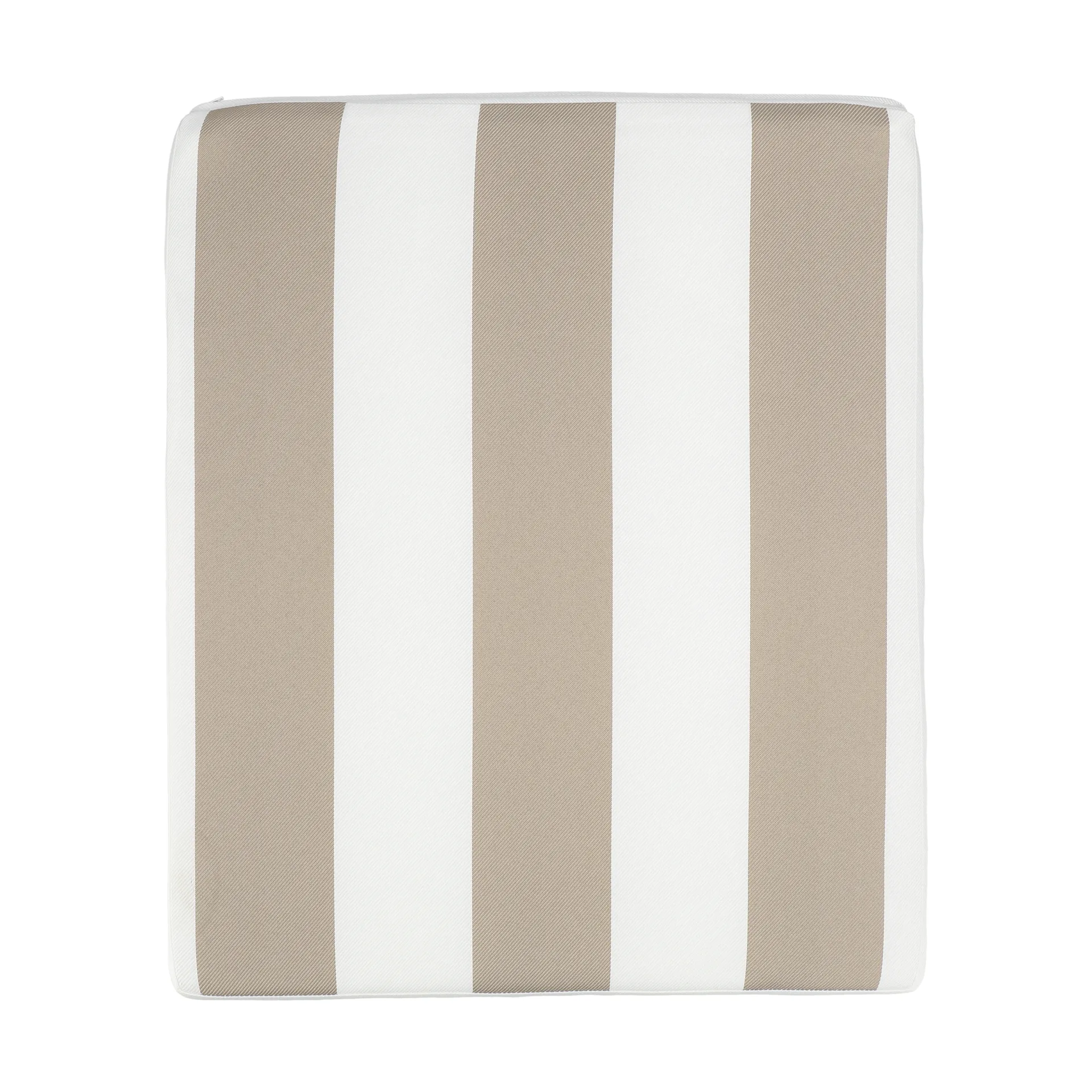 Holma seat pad 41x49 cm, Taupe striped 1898