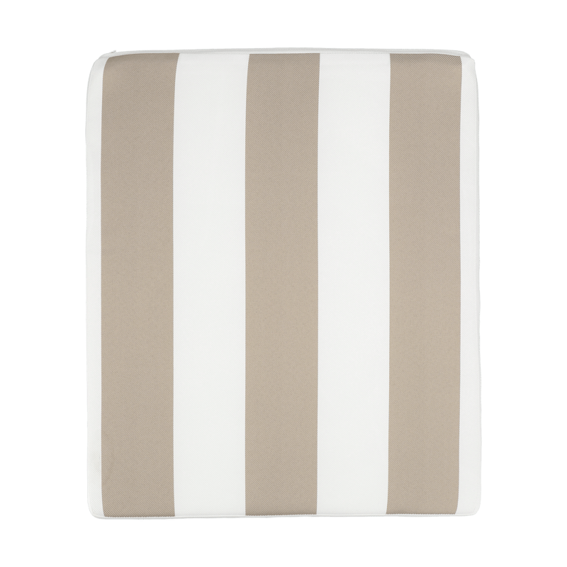1898 Holma seat pad 41x49 cm Taupe striped