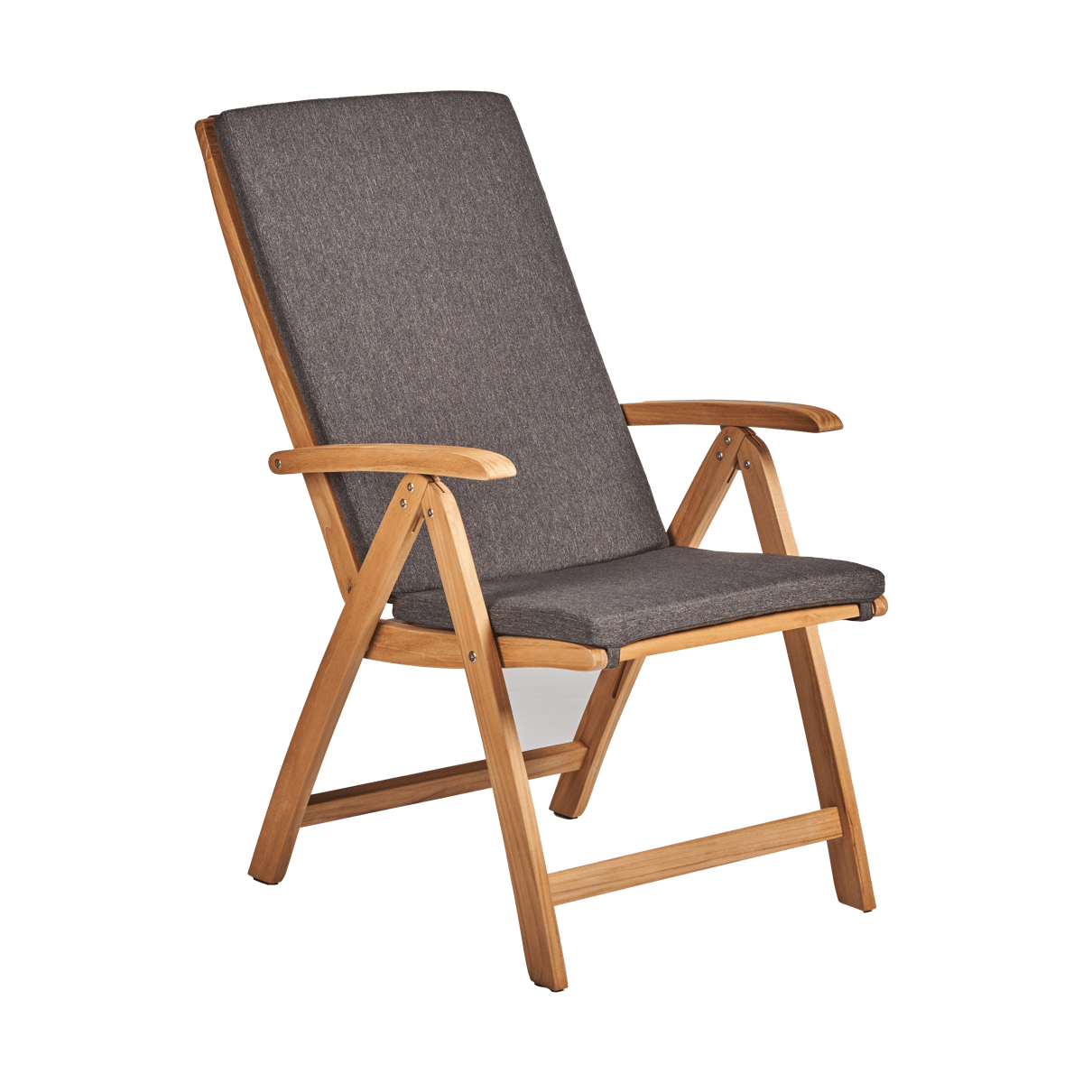 1898 Långö cushion for garden chair Dark grey | Scandinavian Design | Grey