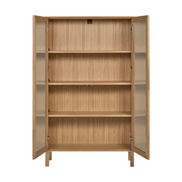 Lid display cabinet - White pigmented oak - 1898