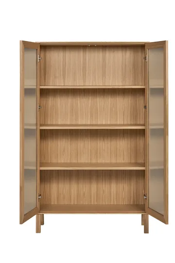 Lid display cabinet - White pigmented oak - 1898