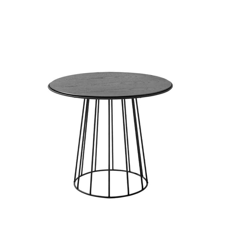 Lidhem coffee table Ø50 cm - Black-coated oak - 1898