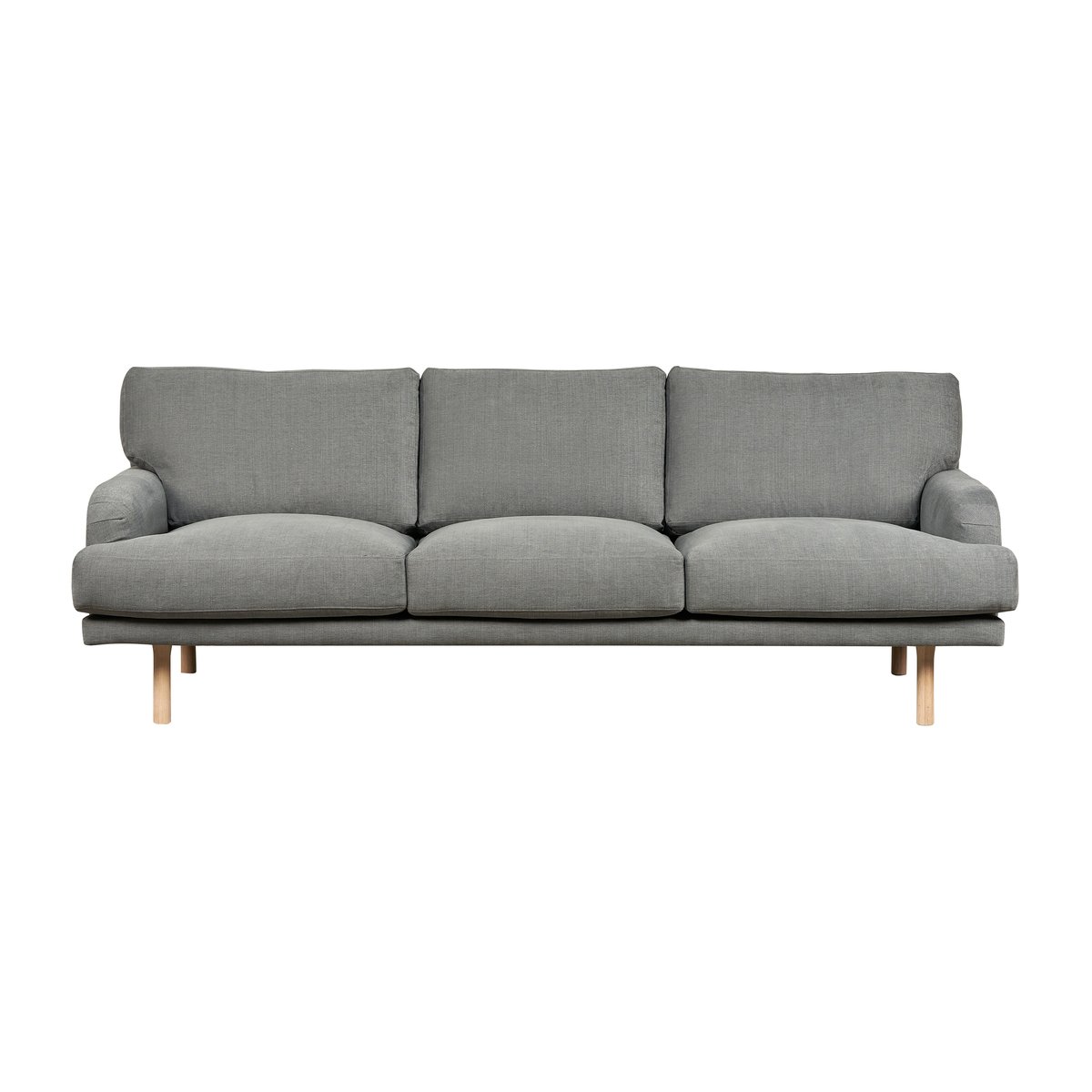 1898 Lidnäs 3-seater sofa Caleido dark grey | Scandinavian Design | Sofas | Grey