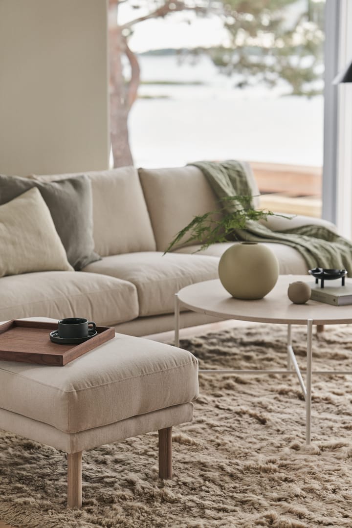 Lidnäs footstool, Caleido beige 1898