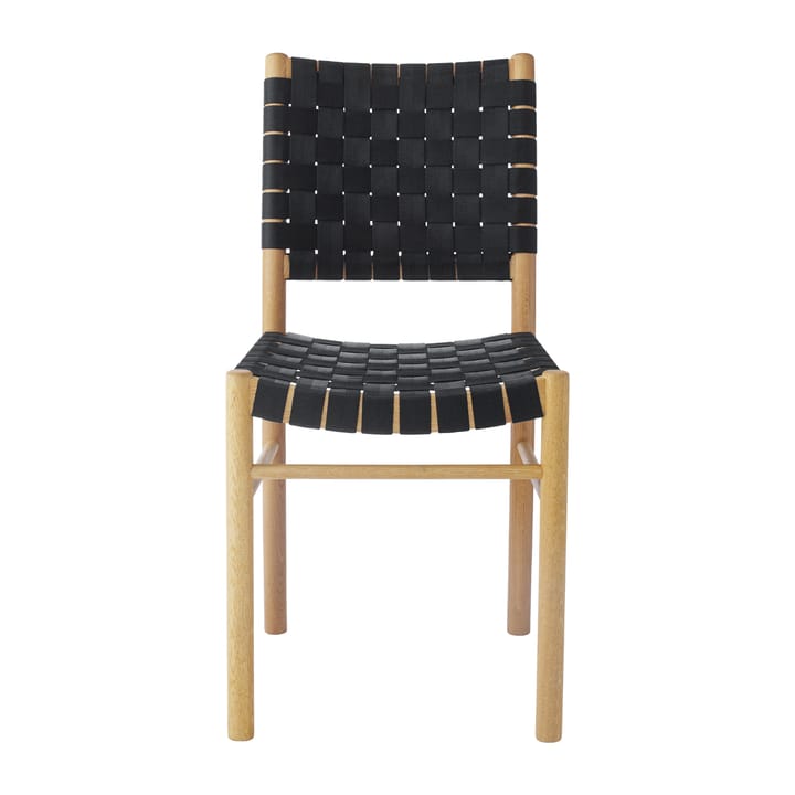 Lillö chair platted seat and back - White pigmented oak - 1898