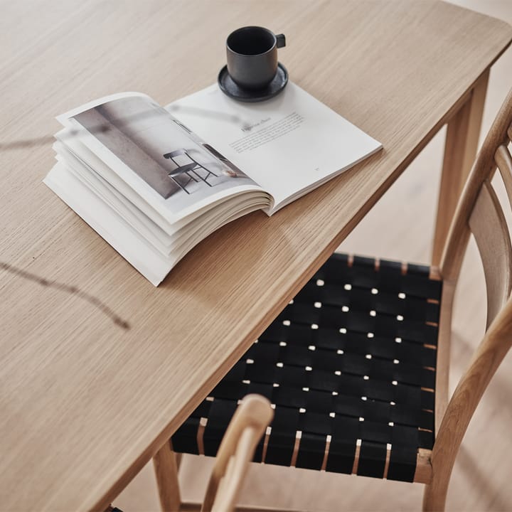 Lillö chair - platted seat - White pigmented oak - 1898