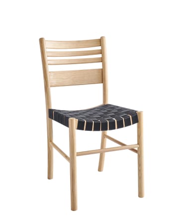 Lillö chair - platted seat - White pigmenterad oak - 1898