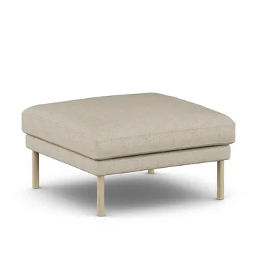 Linnevik footstool - Bern Beige 0341-white-oiled oak - 1898