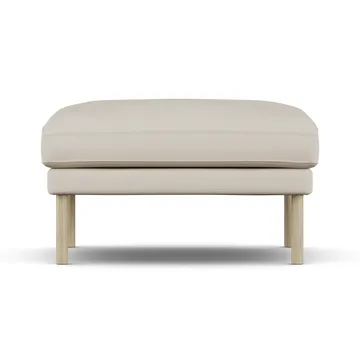 Linnevik footstool - Jump Beige 1956-white-oiled oak, without skirt - 1898