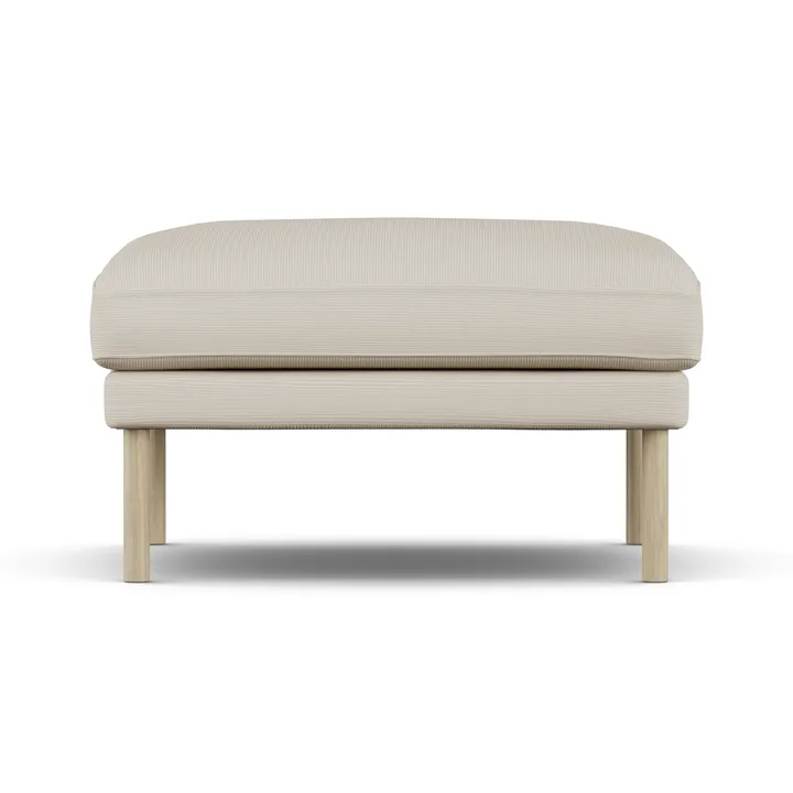 Linnevik footstool - Jump Beige 1956-white-oiled oak - 1898
