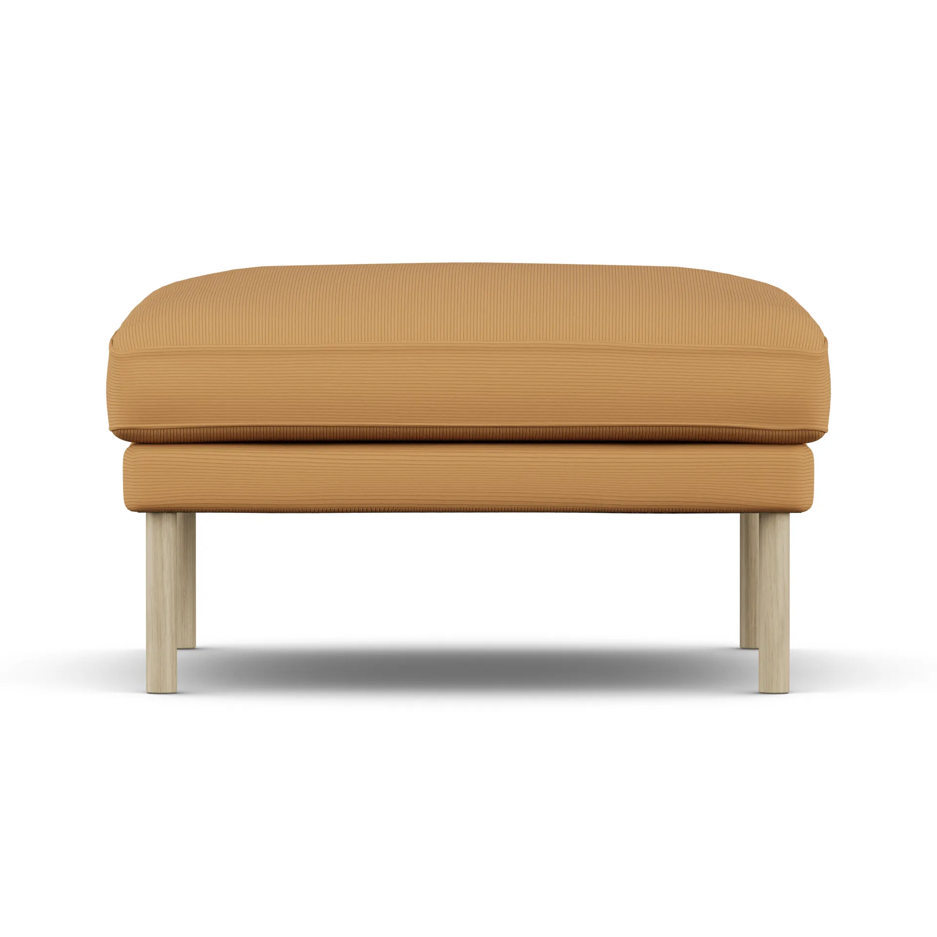 Linnevik footstool, Jump Honey 1959-white-oiled oak, without skirt 1898