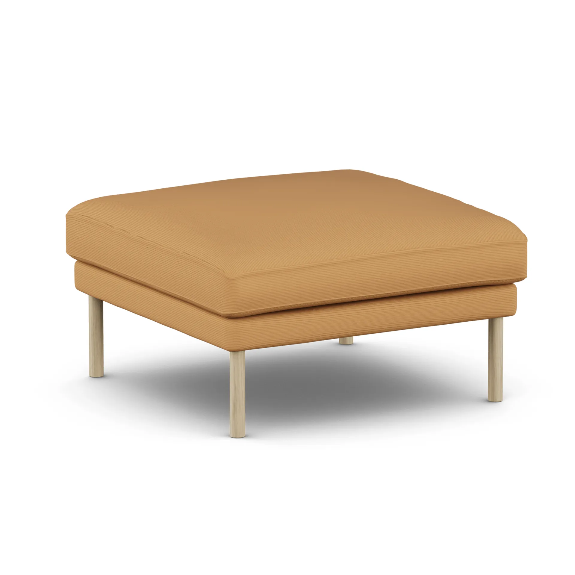 Linnevik footstool, Jump Honey 1959-white-oiled oak, without skirt 1898