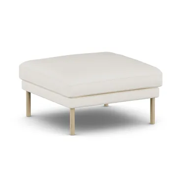 Linnevik footstool - Jump Off White 1954-white-oiled oak, without skirt - 1898