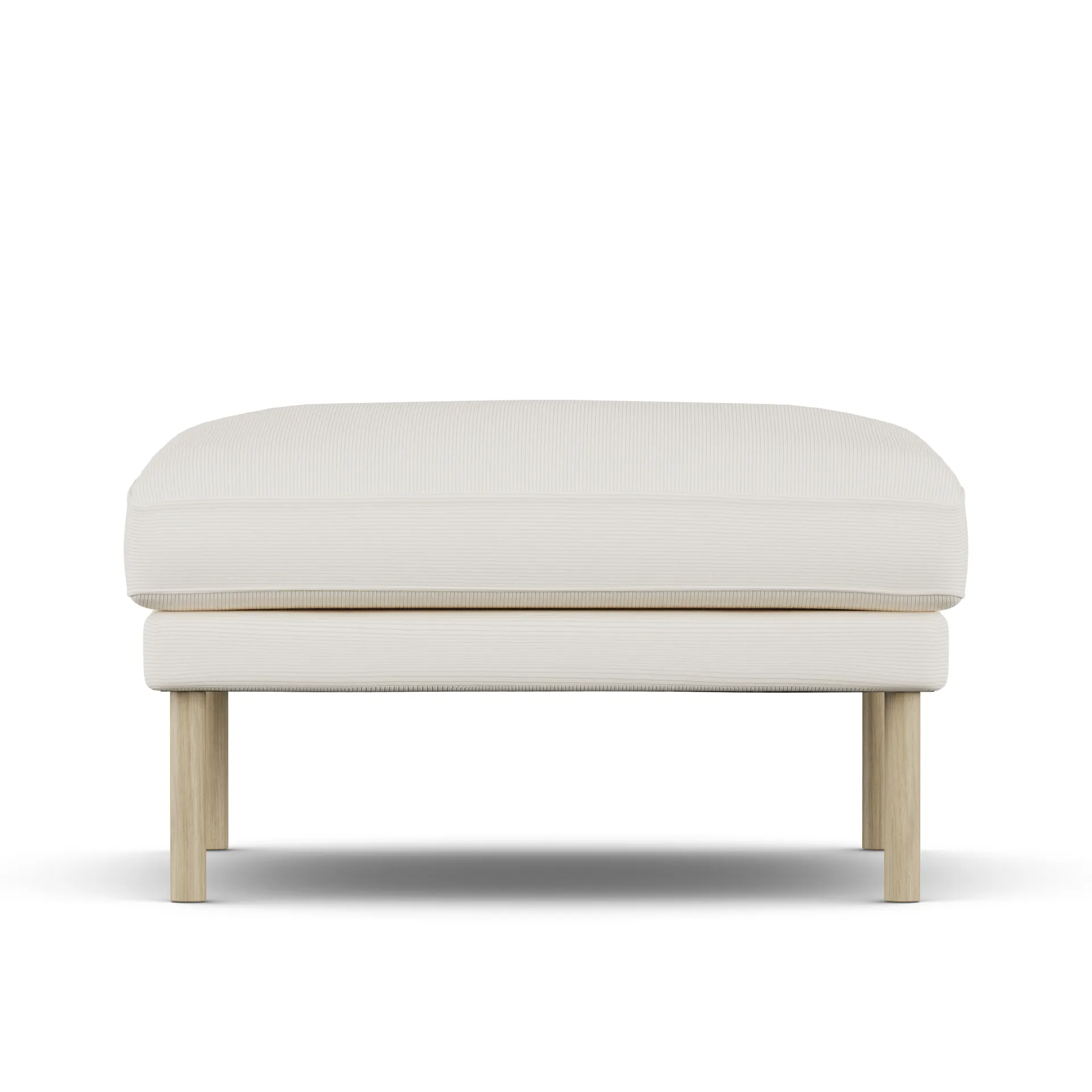 Linnevik footstool, Jump Off White 1954-white-oiled oak 1898