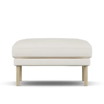 Linnevik footstool - Jump Off White 1954-white-oiled oak - 1898
