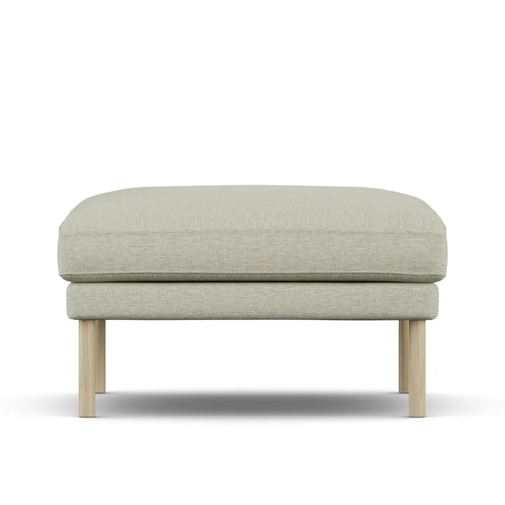 Linnevik footstool - Luiza Beige 3981-white-oiled oak - 1898
