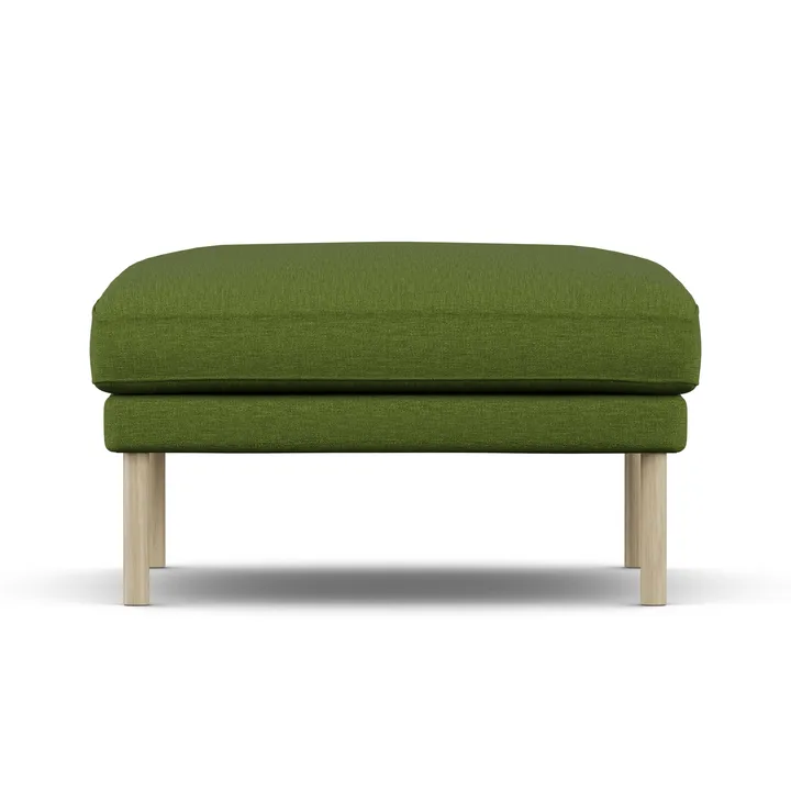 Linnevik footstool - Luiza Green 3975-white-oiled oak - 1898