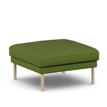 Linnevik footstool - Luiza Green 3975-white-oiled oak - 1898