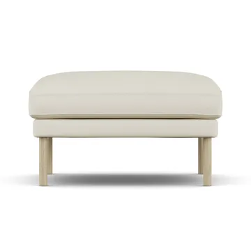 Linnevik footstool - Oslo Nature 1540-white-oiled oak, without skirt - 1898