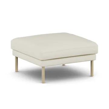 Linnevik footstool - Oslo Nature 1540-white-oiled oak, without skirt - 1898