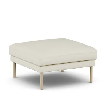 Linnevik footstool - Oslo Nature 1540-white-oiled oak - 1898