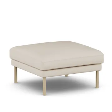 Linnevik footstool - Same Beige 6670-white-oiled oak - 1898