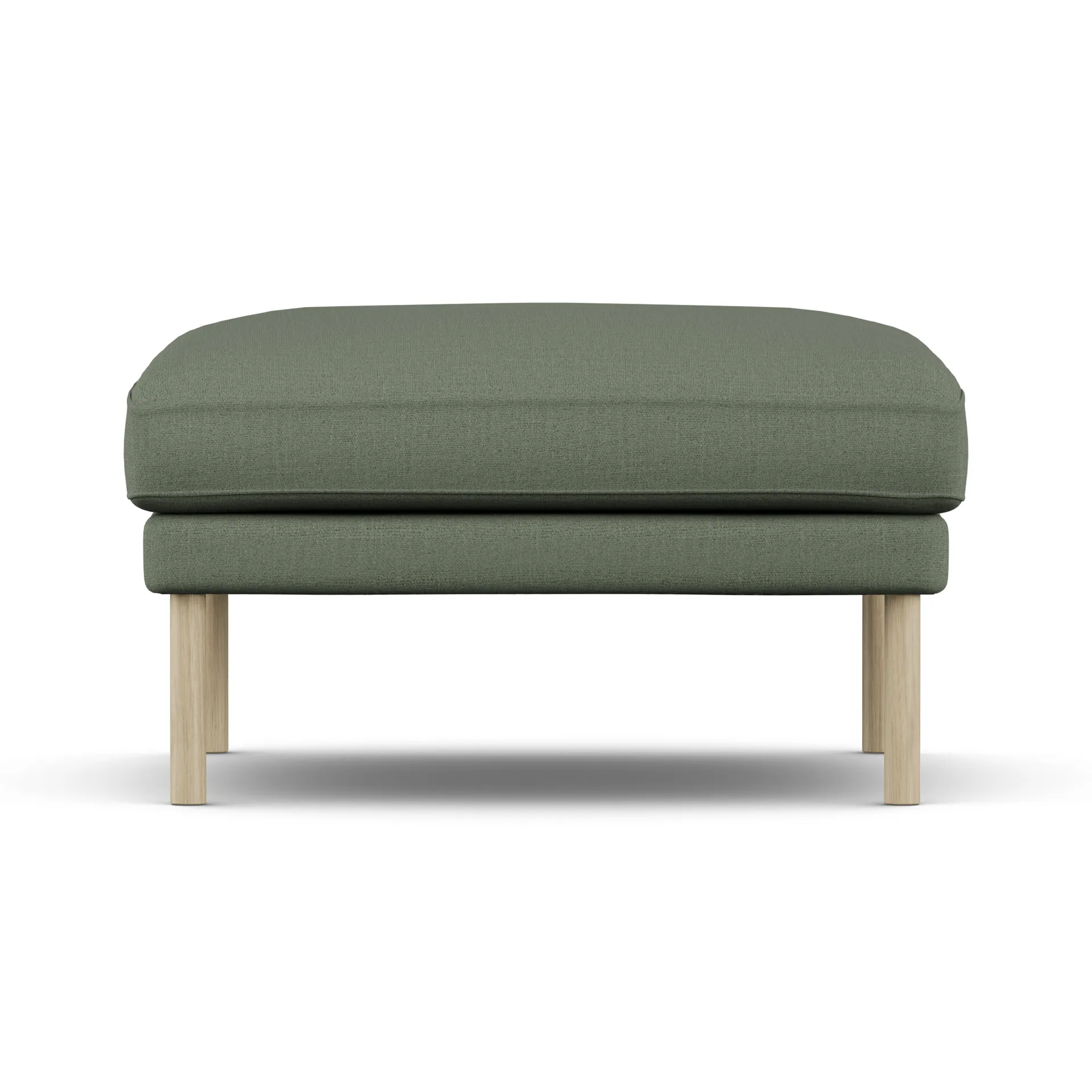 Linnevik footstool, Same Forest 6677-white-oiled oak, without skirt 1898