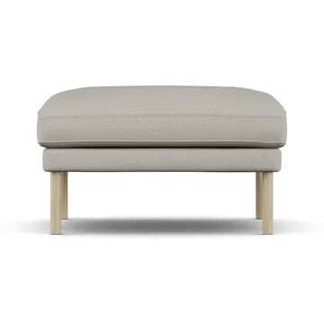 Linnevik footstool - Same Grey 6673-white-oiled oak, without skirt - 1898