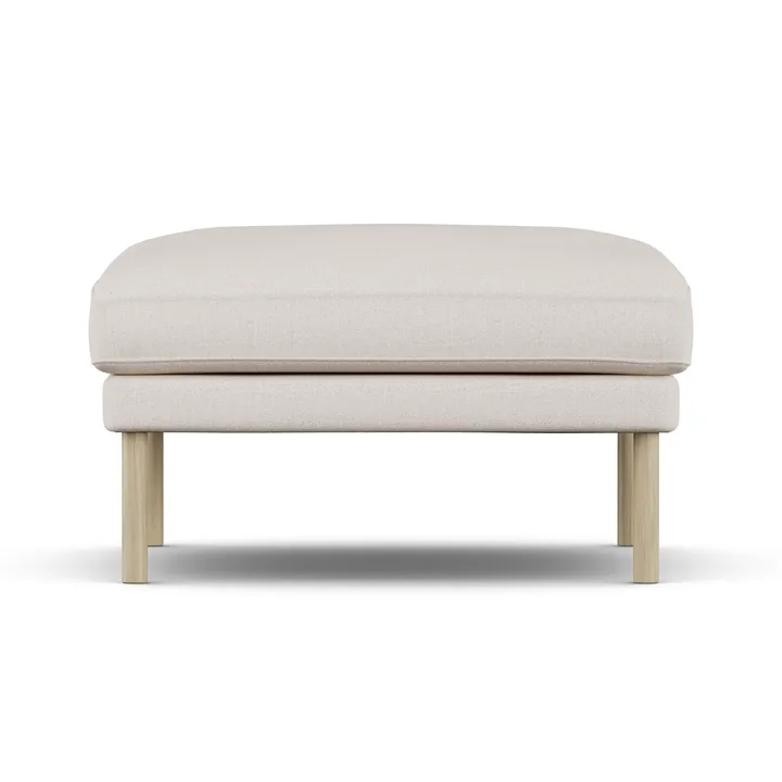 Linnevik footstool - Same Off White 6671-white-oiled oak - 1898
