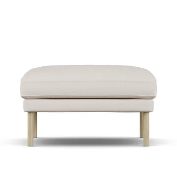 Linnevik footstool - Same Off White 6671-white-oiled oak - 1898