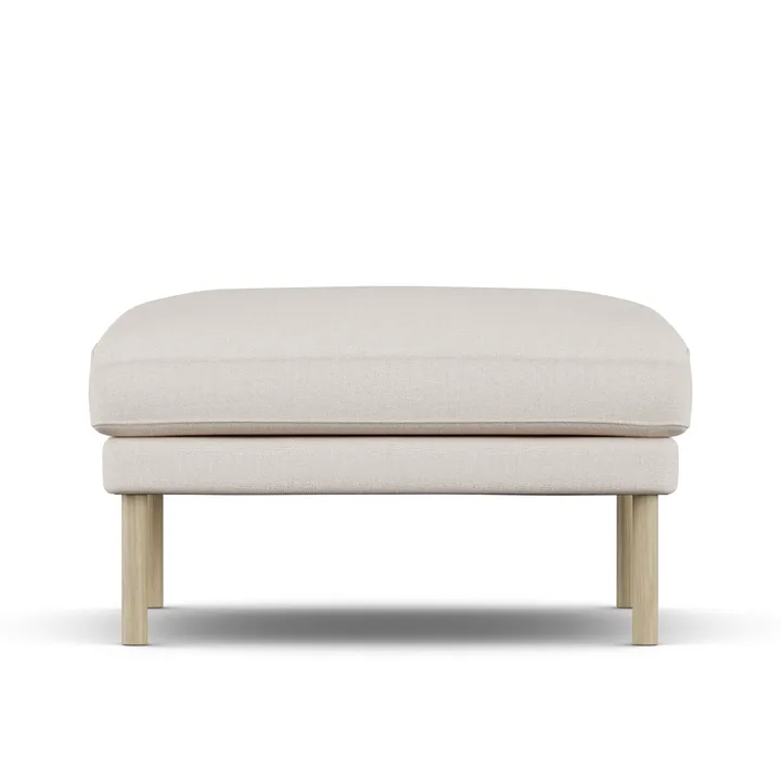 Linnevik footstool - Same Off White 6671-white-oiled oak - 1898