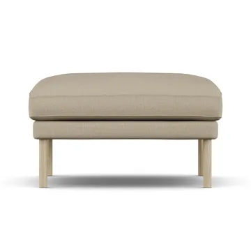 Linnevik footstool - Same Sand 6672-white-oiled oak, without skirt - 1898