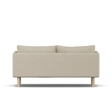 Linnevik sofa - Bern Beige 0341-white-oiled oak, 2-seater - 1898