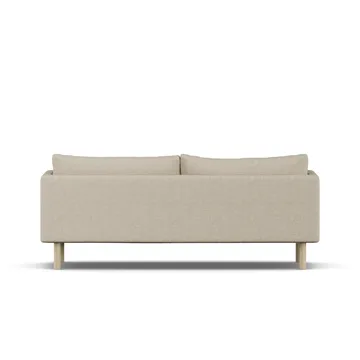 Linnevik sofa - Bern Beige 0341-white-oiled oak, 3-seater - 1898
