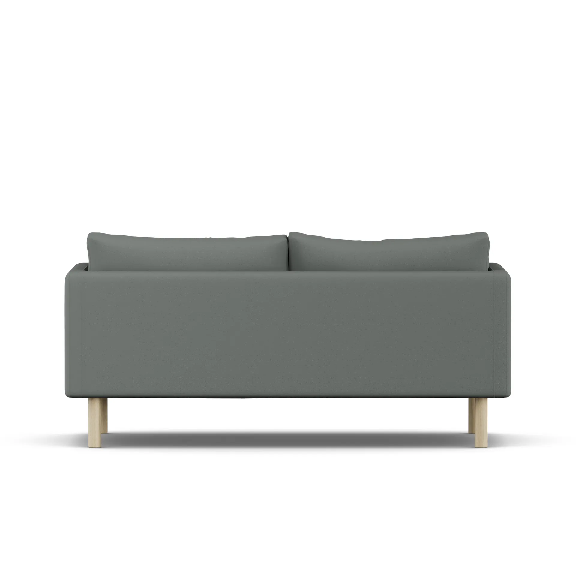 Linnevik sofa, Caleido Grey 1240-white-oiled oak, 2-seater 1898