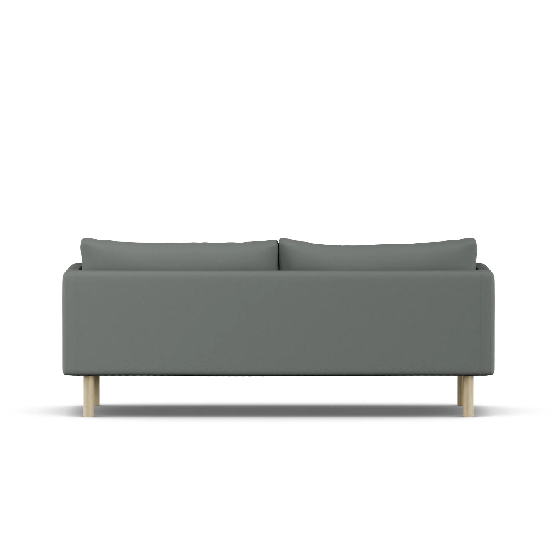 Linnevik sofa, Caleido Grey 1240-white-oiled oak, 3-seater 1898