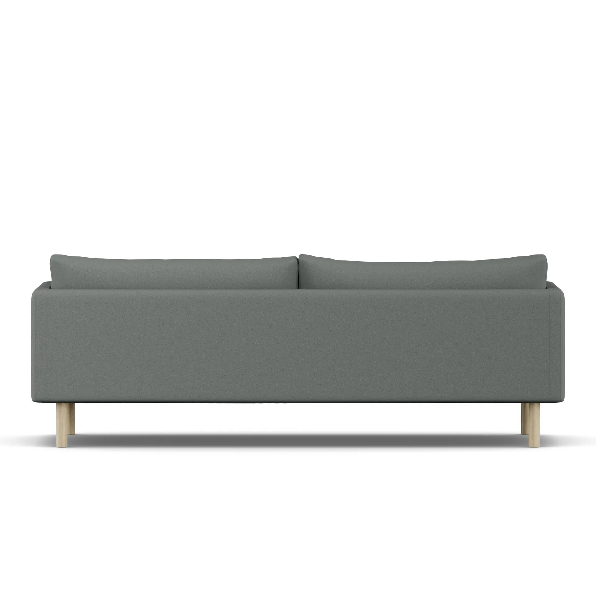 Linnevik sofa, Caleido Grey 1240-white-oiled oak, 4-seater 1898